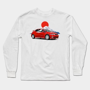 FN2 Civic Fuji JDM Japan Print Long Sleeve T-Shirt